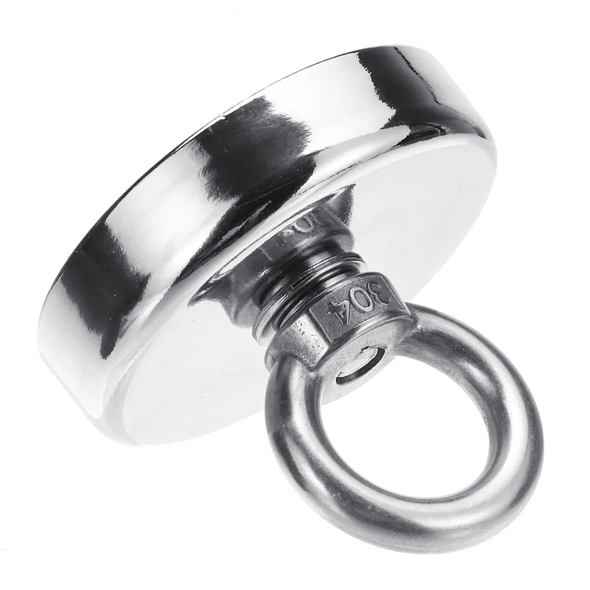 

Super Strong 800KG Magnet Pot Fishing Magnets Salvage Fishing Hook Magnets Strongest Permanent Powerful Magnetic+10M Rope