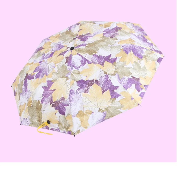 

Folding Sunscreen Black Plastic Umbrella Female Anti-ultraviolet Sunny Umbrella Shade Sun Umbrella Umbrellas