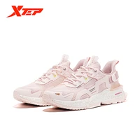 xtep chinoiseriewomens casual shoes sports shoes 2021 spring breathable fashionable comfortable shoes 879218320528