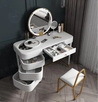 multifunctional dressing table with lamp bedroom dressing table storage cabinet integrated dressing table