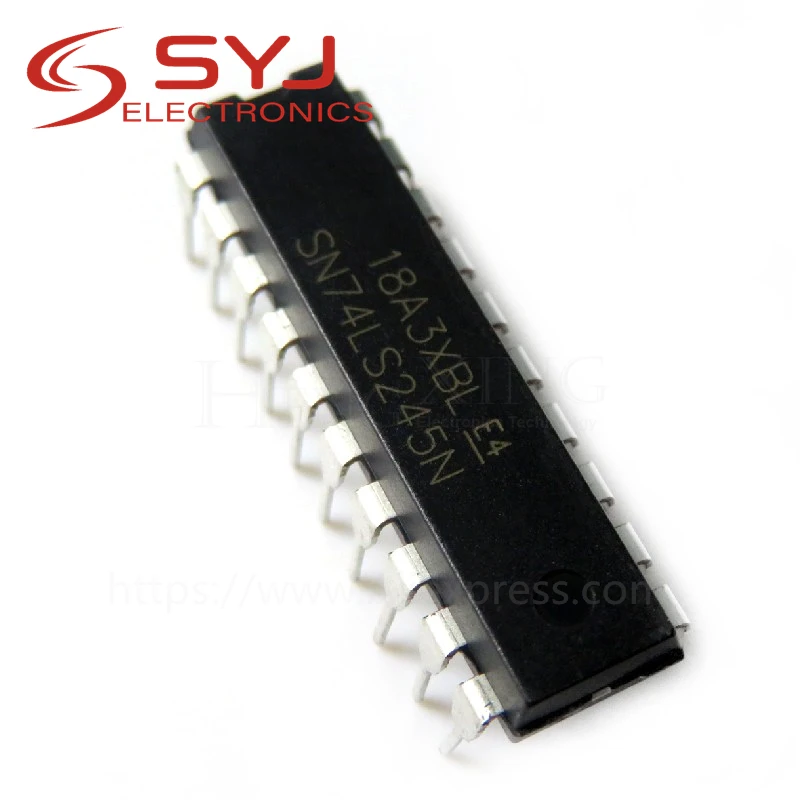 

10pcs/lot SN74LS245N HD74LS245P M74LS245P 74LS245 DIP-20 In Stock