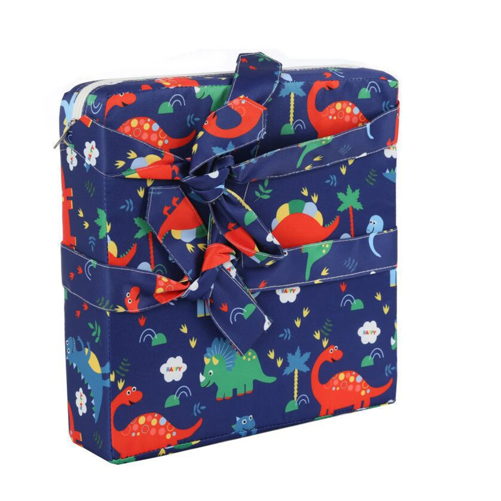 Квадратный коврик для стула нескользящий моющийся толстый детский мультяшный