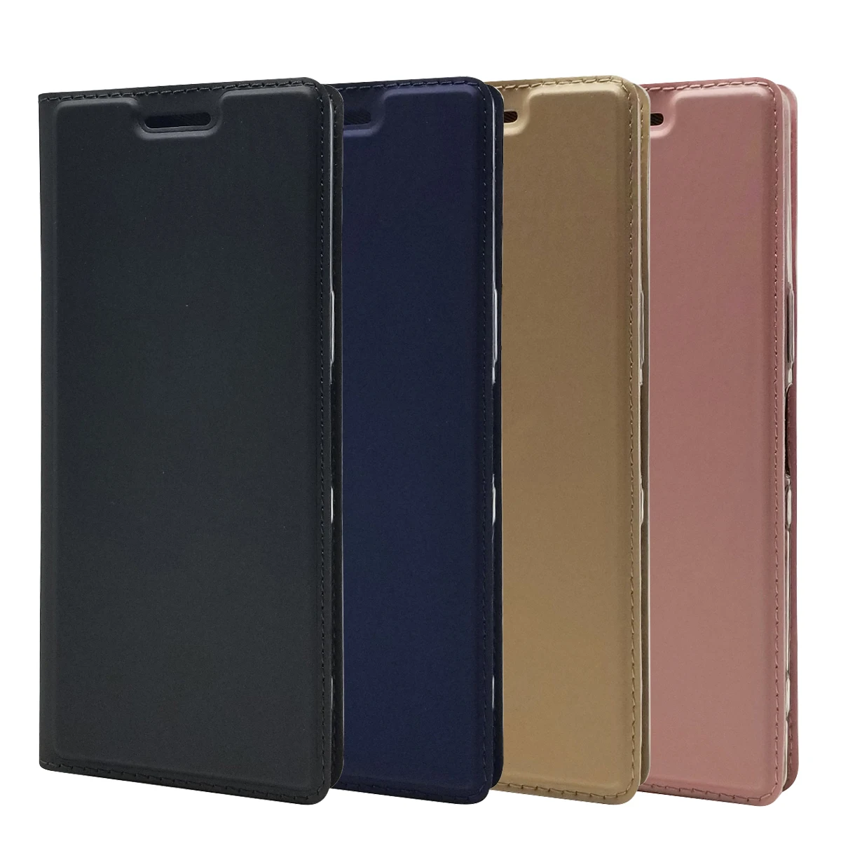 Кожаный чехол для Sony Xperia 20 10 8 5 2 XA3 XA2 XA1 Ultra Plus xxz5 XZ4 XZ2 XZ1 XZ Premium X Compact XZ3 XZS Flip Book