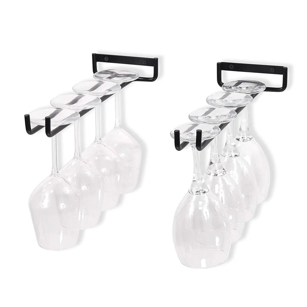 Металлический держатель для Винных Бокалов шкафа и бара домашний декоративный