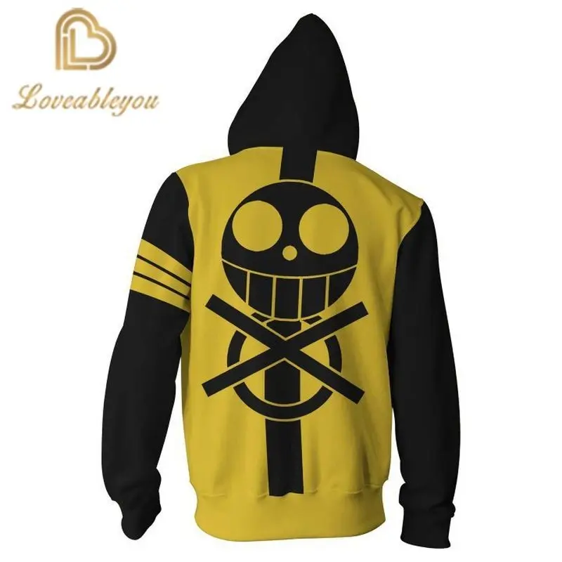 

Anime Hoodies ONE PIECE 3d Printed Hooded Hoodies Sweatshirts for Men and Women Spring Antumn Zipper Jackets Cardigan Tops