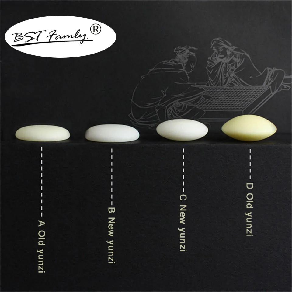 BSTFAMLY Go игра в шахматы 361 шт. Новая Старая Yunzi a/b/c/d 2 см для 19 дорожных шахматных