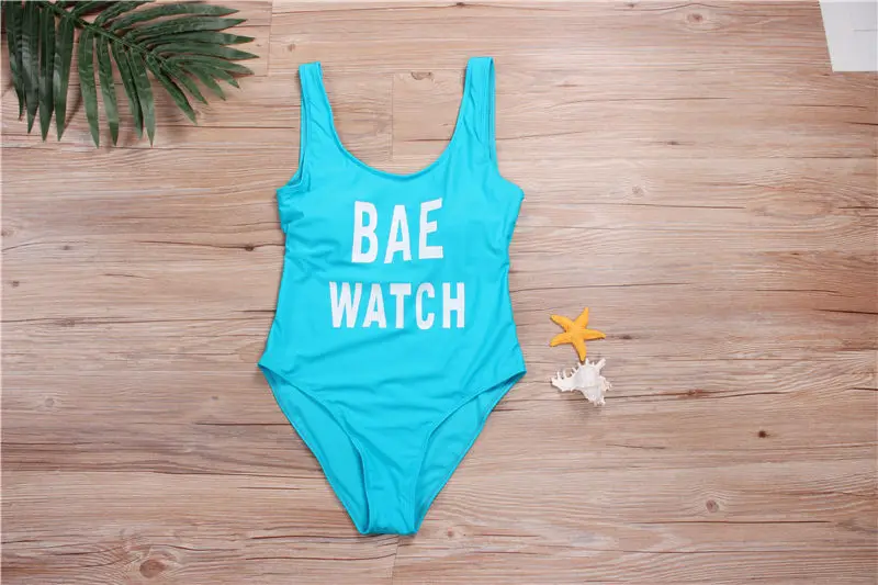 BAE WATCH женский купальник закрытый боди Цельный купальник женский красный слитный Монокини купальник сексуальный слитный купальник