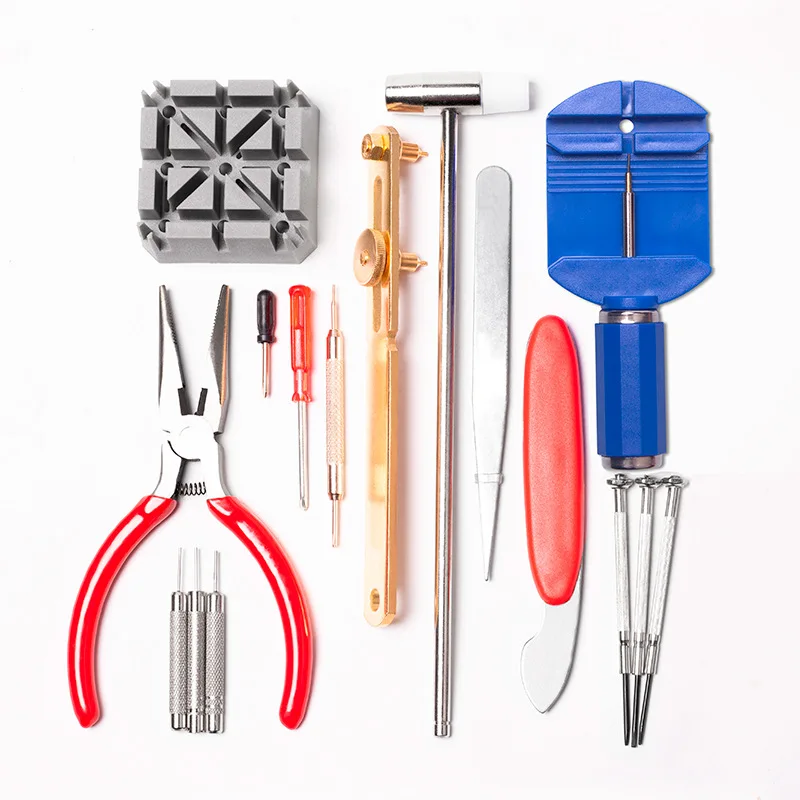 

16pcs Watch Repair Tool Set Watch Disassembly Repair and Battery Replacement Combination Watch Repair Kit
