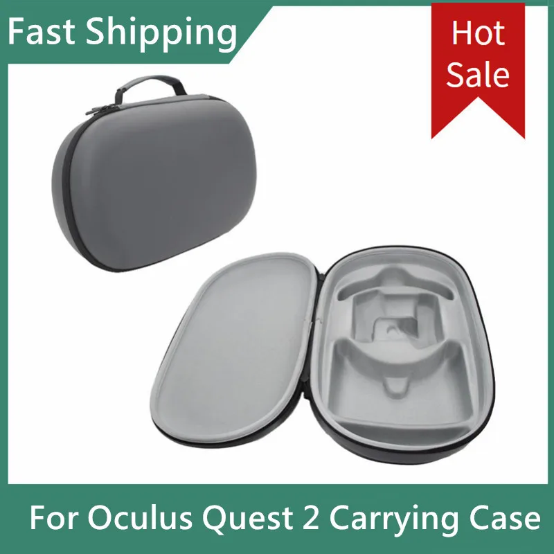 

Protable For Oculus Quest 2 Case EVA Storage Bag VR Gaming Headset Hard Travel Carrying Case Box For Oculus Quest2 Qccessories