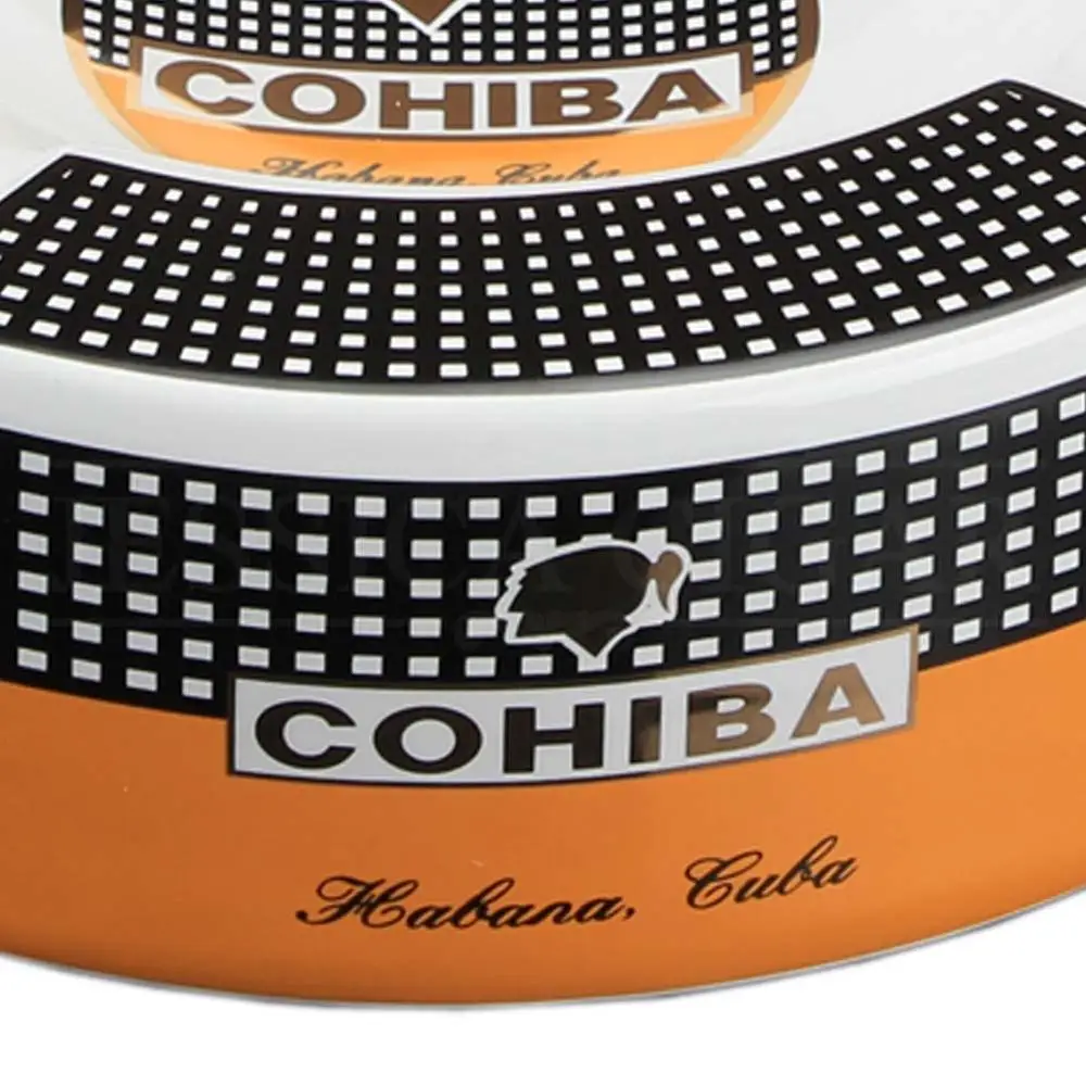 COHIBA пепельница керамическая круглая домашняя для сигар роскошный поднос сигарет