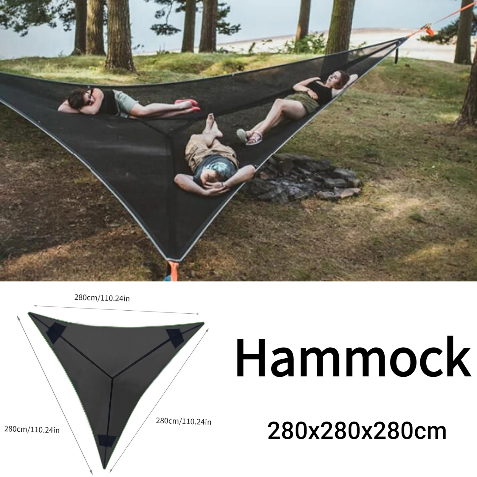 Туристический гамак Революционная огромная воздушная койка для кемпинга