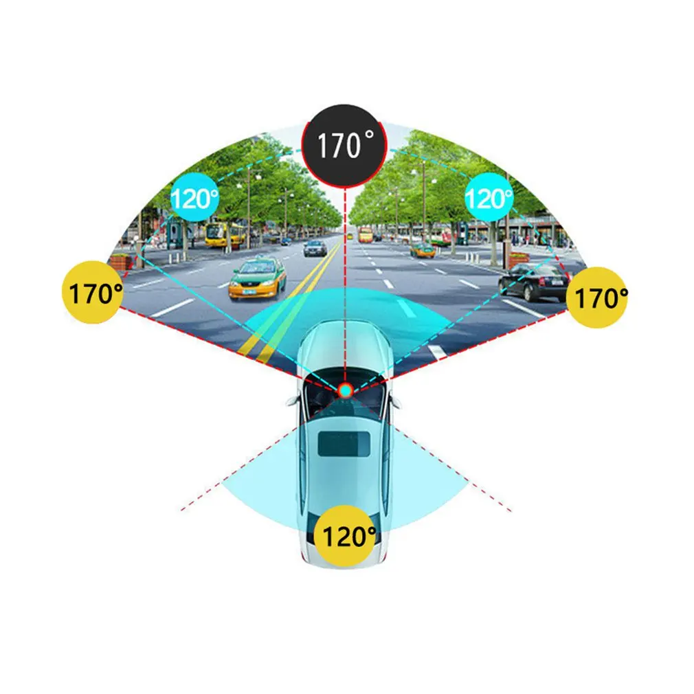 

Brand New 3.5 inch Car DVR Mirror Car Dvr Camera 1080P Rear View Mirror Digital Video Recorder Dual Lens Auto Dash Cam HOT