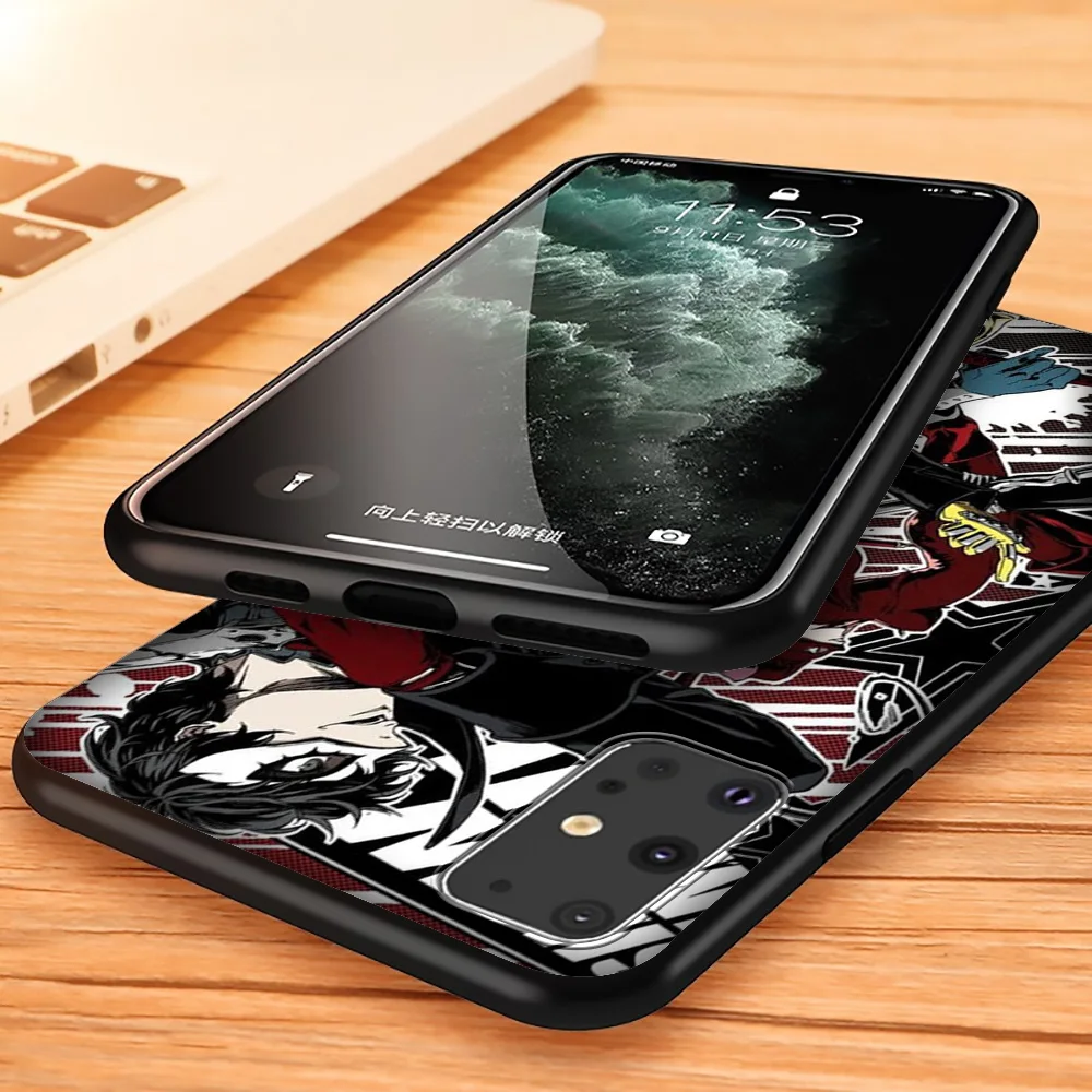 Мягкий чехол Lavaza Persona 5 P5 для Samsung Note A3 A5 A6 A7 A8 A9 A10s A20s A30s A40s A50s 10 A70 8 9 J6 Plus | Мобильные
