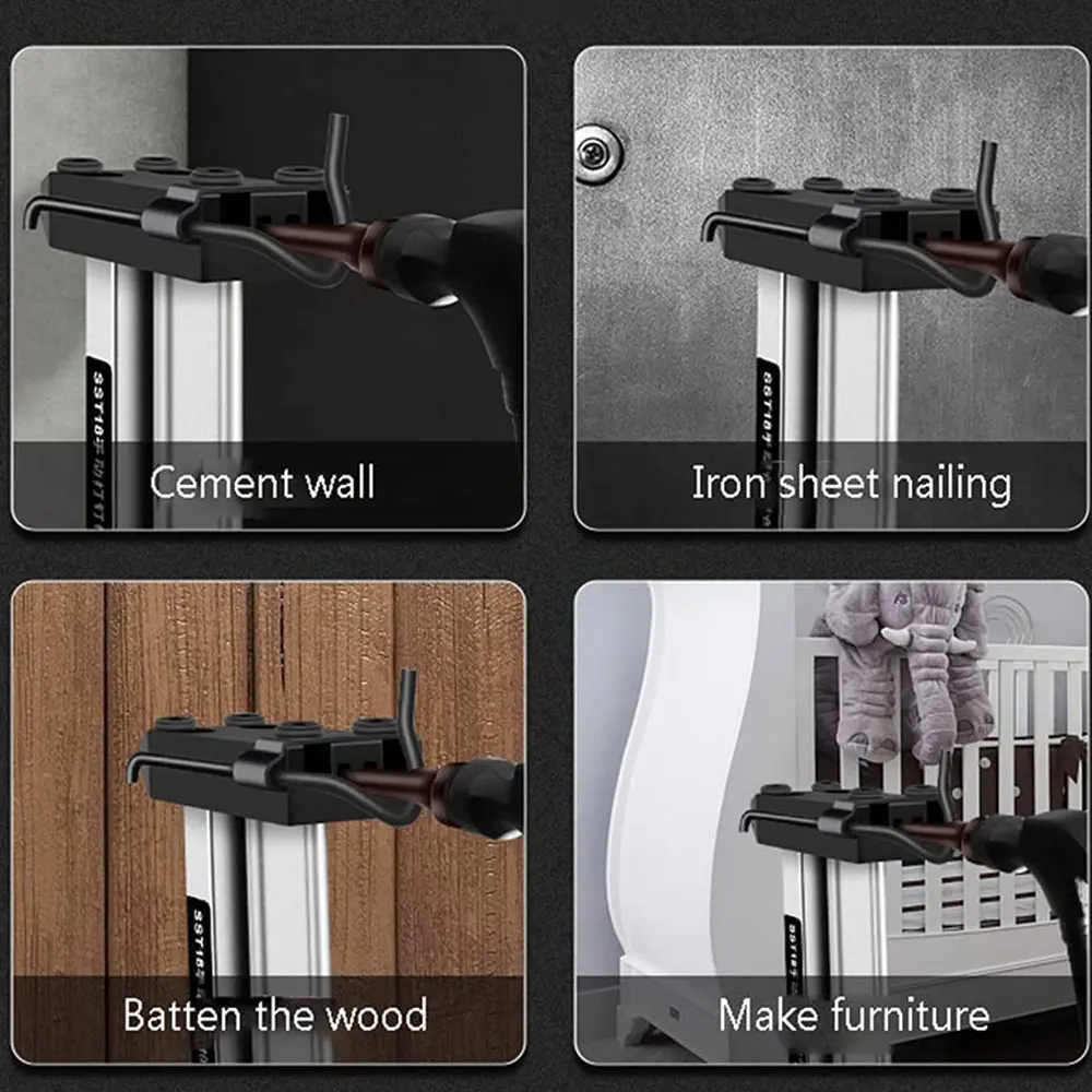 

Manual Nail Gun Hand Power Stainless Steel Framing Nail Woodworking Stapler Furniture Floor Cement Brick Wall Slotting 18-38mm