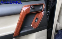 car interior mouldings modification decorative trim frame interior sequins wooden color for prado 2010 2011 2012 2013 2014 2017