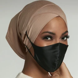 african attire for women 2021 Fashion African Auto Gele Headtie Sequins Braids Women's Turban Cap Muslim Headscarf Bonnet Ready to Wear Hijab Wedding Hat african wear for women