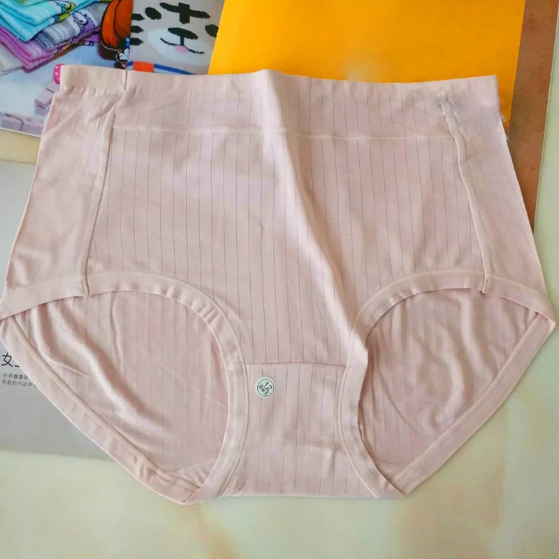 QA263, женские трусы с высокой талией, большие размеры, 5XL, женские трусики, хлопковые кружевные, дышащие, сексуальное женское белье, женское нижнее белье - Цвет: Skin color 2