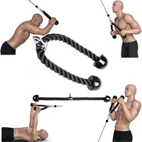 pull rope fitness equipment accessories arm shoulder strength exercise body building gym nylon rope 40