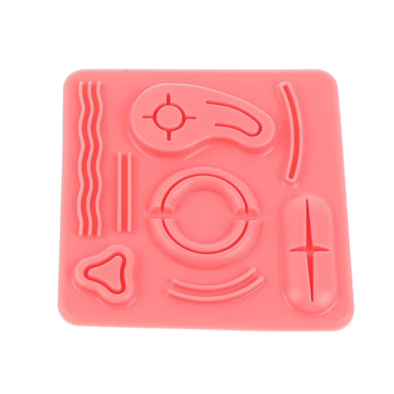 

Silicone Suturing Practice 3D Pad Surgical Simulation Exercise Laparoscopic Training Dentist Education