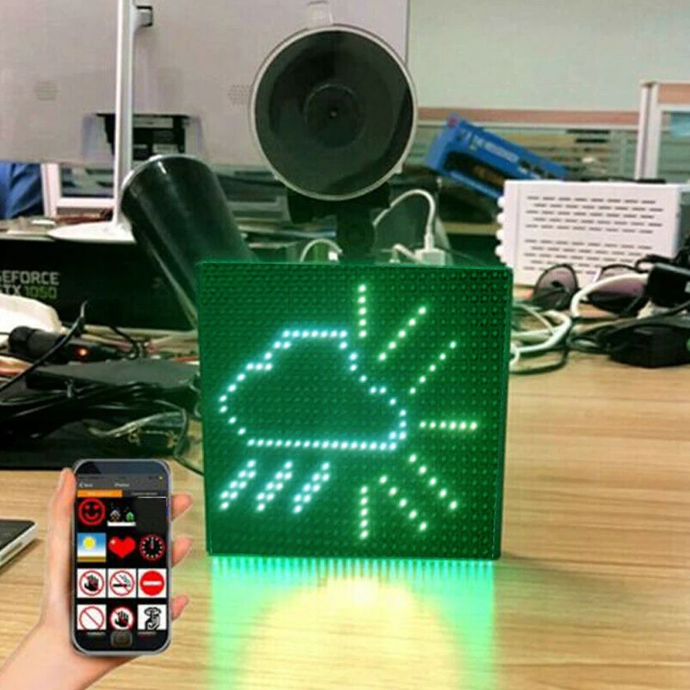 Прочный регулируемый Bluetooth знак полноцветный светодиодный дисплей в режиме