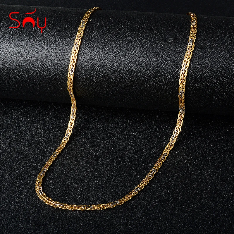 Ювелирные изделия Sunny Jewelry модные ожерелья из 750 медных звеньев цепочки для женщин
