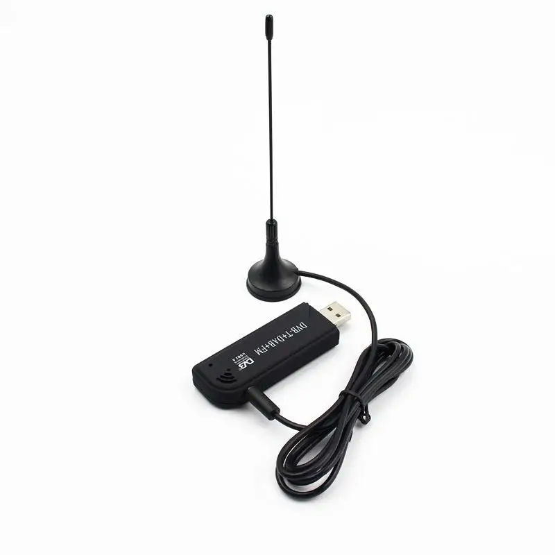 BEESCLOVER FM + DAB DVB T SDR Dongle STICK USB 2 0 цифровой ТВ тюнер рекордер r57|SmartTV-стики и тюнеры| |