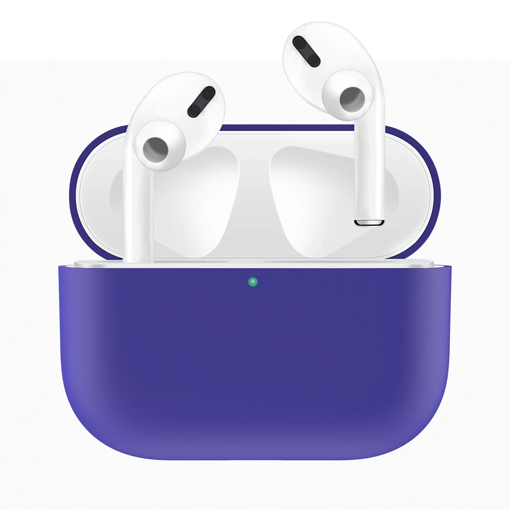 Для Apple AirPods Pro Чехол силиконовый Bluetooth беспроводной TWS наушники защитный чехол для Air Pods Pro чехол противоударный