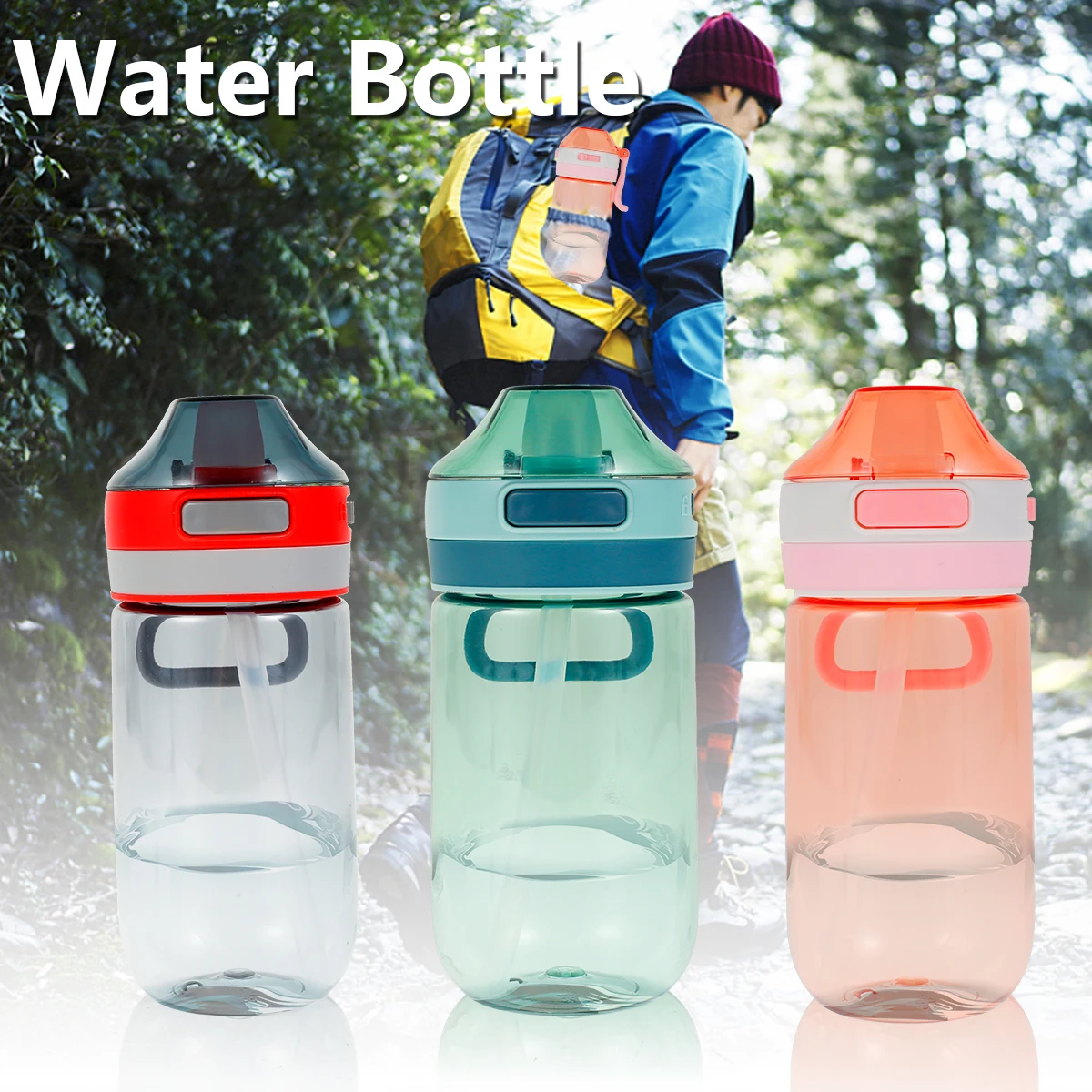 

Бутылка для воды со съемным маркером, 400 мл