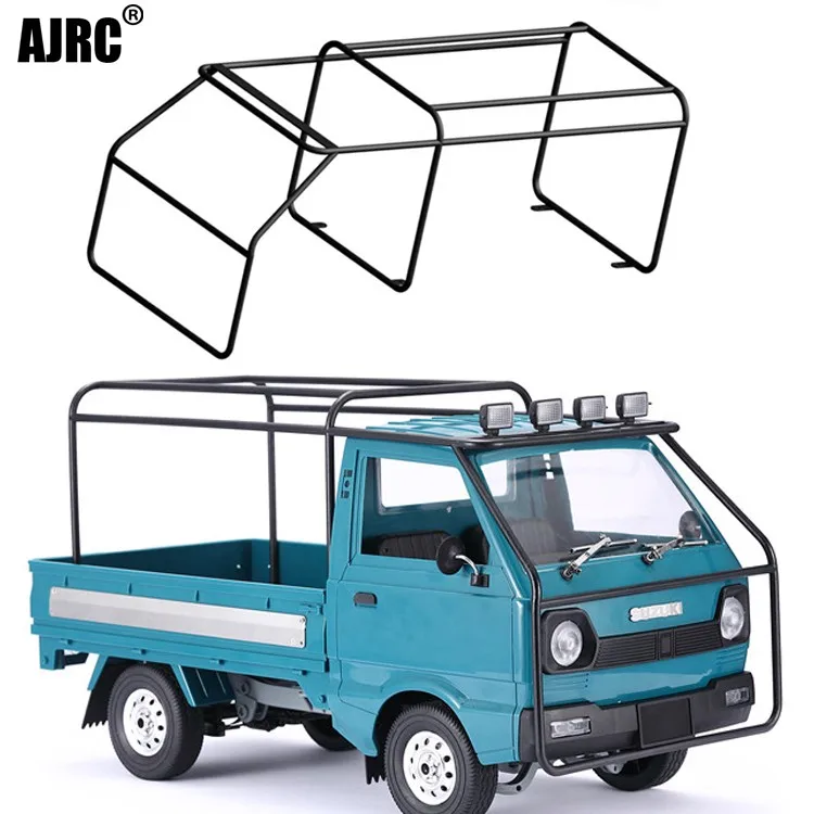 WPL-D12 1/10 SUZUKI CARRY RC minivan truck Metal roll cage, rear bucket metal frame/metal rear carport, RC car parts