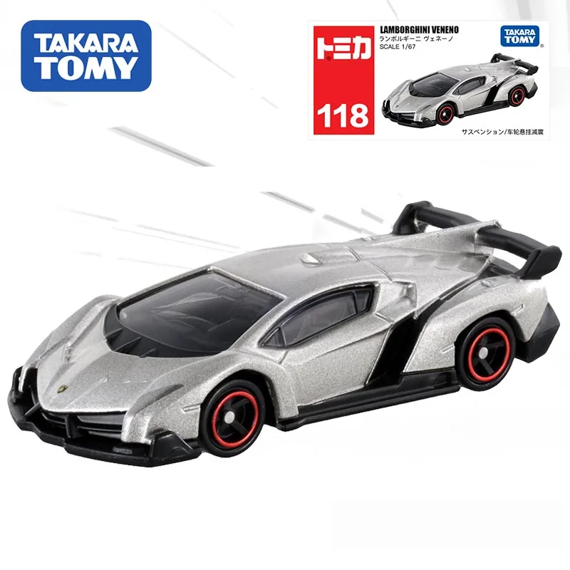 

Takara Tomy Tomica Simulation Alloy Car Model 1/67 Lamborghini Veneno Sports Car Diecast Metal Toy Model #118 Kids Toys Gift