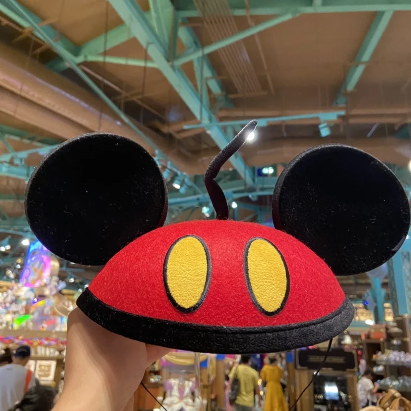 

Shanghai Disney шляпа Микки Мауса детская шляпа, cos шляпа, Солнцезащитная шляпа, игрушечная шляпа
