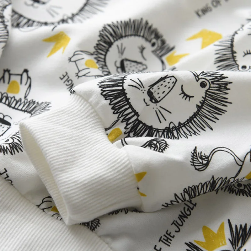 

Childrens Baby Girls Cartoon Lion Clothing Sets 2020 New Autumn Fashion Kids Casual Outfits 2Pieces SetsChildren Tracksuits