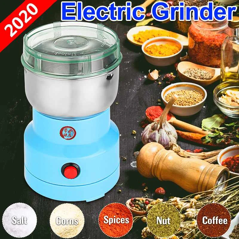 

Kitchen Spices Mill Electric Coffee Grinder Powder Grinding Cafe Dry Food Grinder Mill Grinding Machine Quickgrind Herbal Mill
