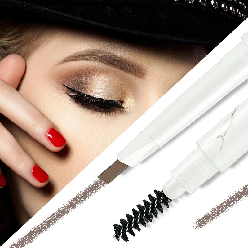 Женский Водостойкий карандаш для бровей 7 цветов коричневый черный прочный