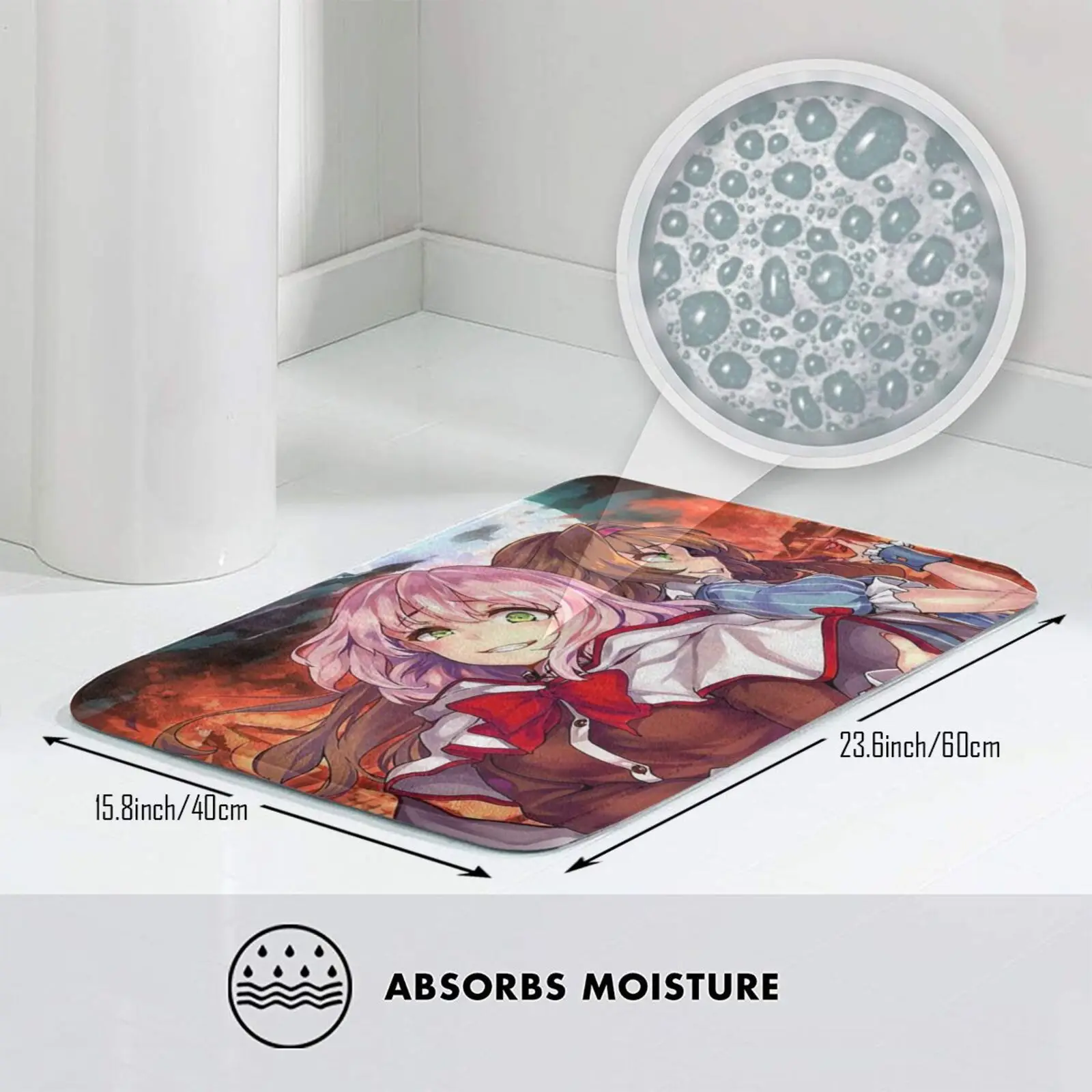 Коврик Kaifuku Jutsushi No Yarinaoshi мягкий коврик Keyaru Keyaruga Soushi