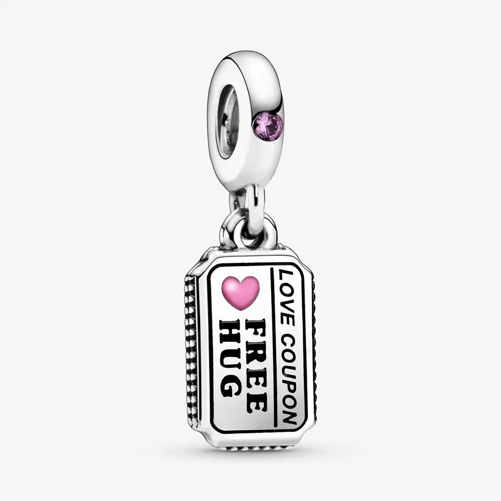 

Подвеска-купон «Love» из серебра 925 пробы для браслетов pandora