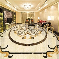 custom 3d floor wallpaper european style marble pattern mural living room hotel corridor floor tiles pvc self adhesive stickers
