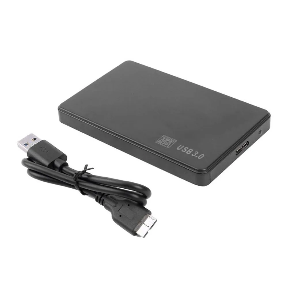 2,5 дюймов Sata жесткий диск, SSD, корпус для USB 2,0 3,0 Корпус адаптер 5 Гбит/с жесткий диск Корпус коробка поддержка 2 ТБ HDD диск для Windows