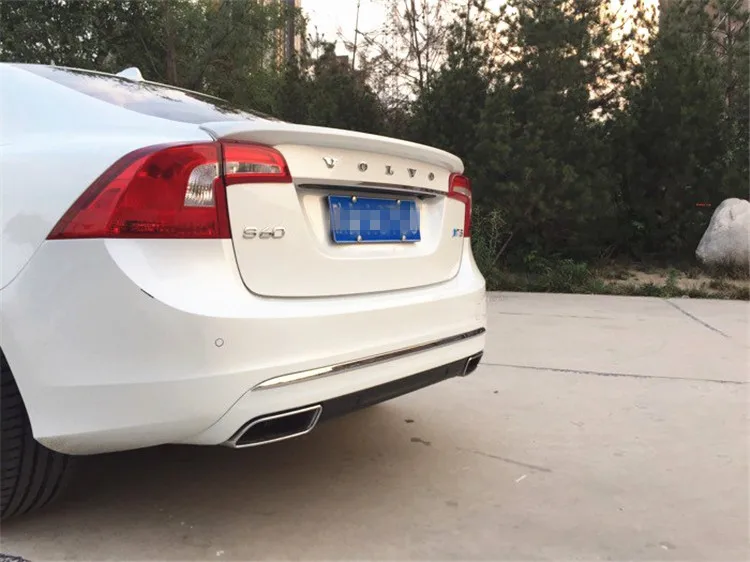 Спойлер для Volvo S60 задний спойлер из АБС пластика s60l S60L 2012 2017|rear spoiler|car rear wingrear wing |