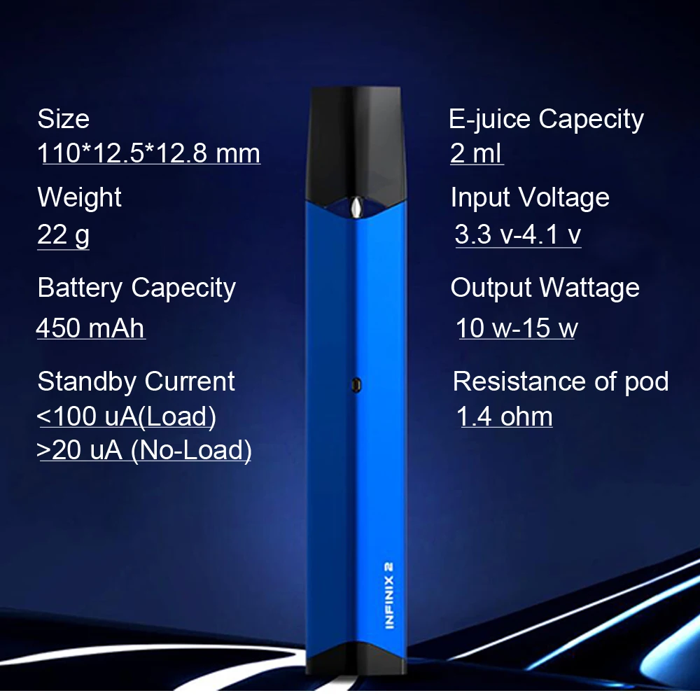 Оригинальная электронная сигарета SMOK Infinix 1 2 в комплекте мини-Стик вейп-ручка
