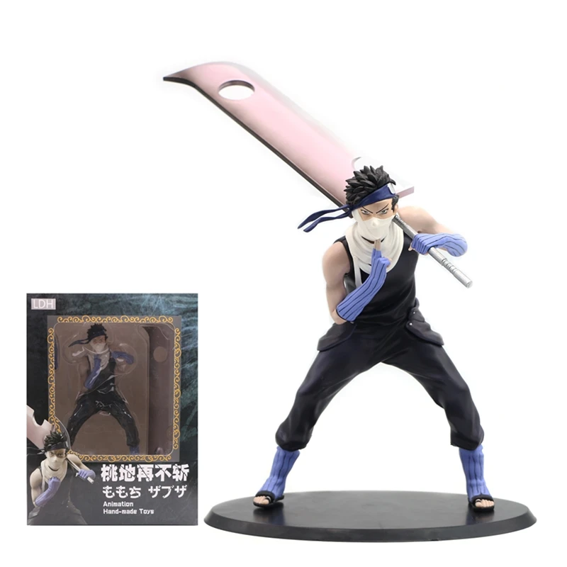 30 см аниме фигурка Наруто Momochi Zabuza Shippuden игрушка меч из ПВХ Kirigakure No Kijin Модель Куклы