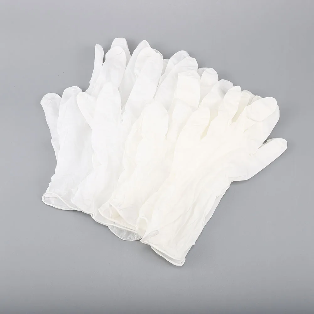 20 шт. одноразовые водонепроницаемые перчатки из латекса | Красота и здоровье