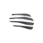 Наклейка на переднюю противотуманную фару для Volkswagen VW Golf 8 MK8 280TSI Pro 2021 2022, хромированные аксессуары