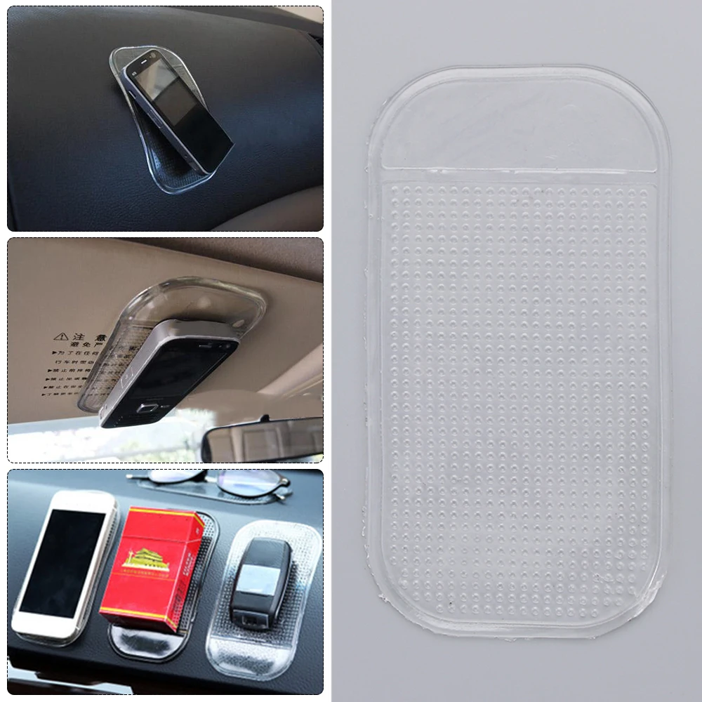 Car Sticky Anti-Slip Mat For Mobile Phone GPS Mp3 Mp4 Universal Dash Dashboard Mount Disk Pad Interior Accessories | Автомобили и