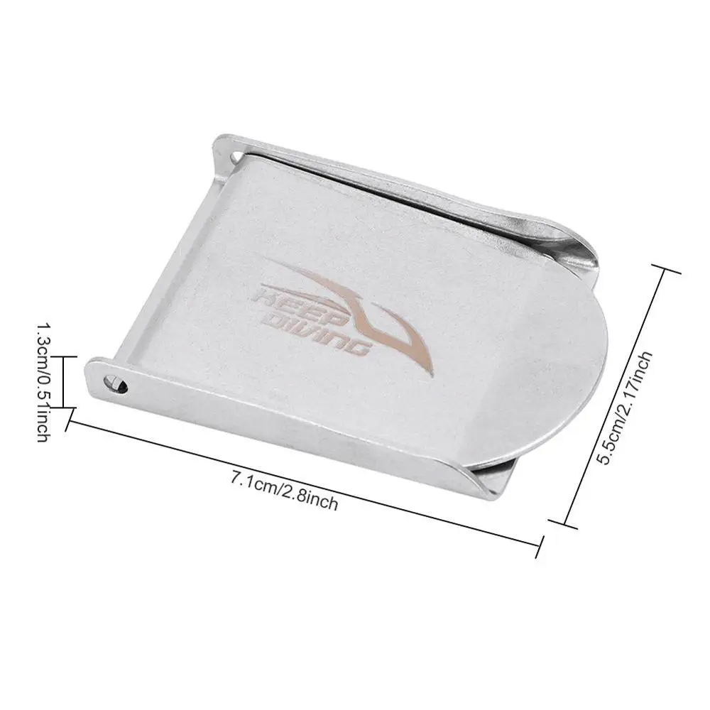 Ремень с пряжкой для подводного плавания быстросъемный пояс из нержавеющей стали аксессуары бассейна