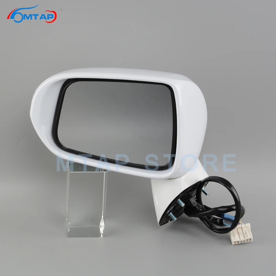 2 шт. наружное зеркало заднего вида MTAP в сборе для Honda Jazz FIT GD 2005 2006 2007 2008 City 5