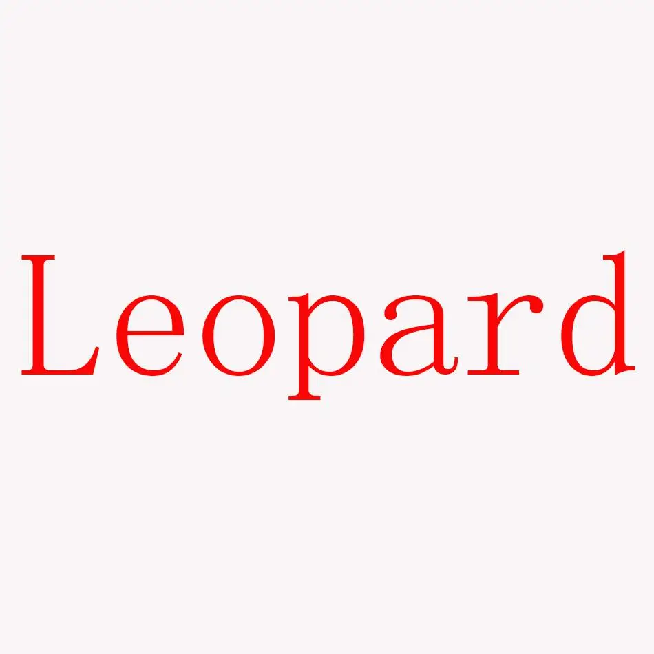 Leopard Забавные милые лесные животные плюшевые игрушки кролик сова лиса Бобр Ежик Рысь медведь мягкие куклы дети Рождество подарок на день рождения - Цвет: Leopard