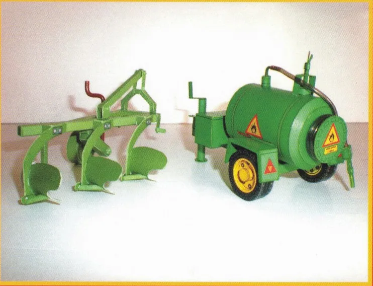 Конструктор Zetor 7745 7211 конструктор для творчества 3D бумажная карта развивающие