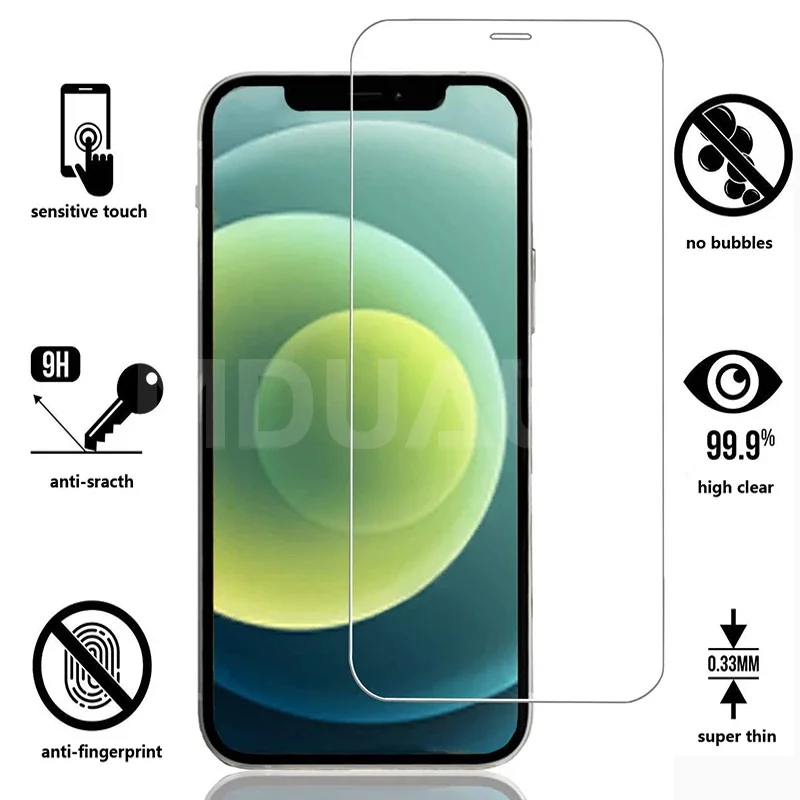 9D Анти взрыв Защитное стекло для iPhone 12 11 Pro XR X XS Max: Защитная пленка экрана 7 6 8 6s