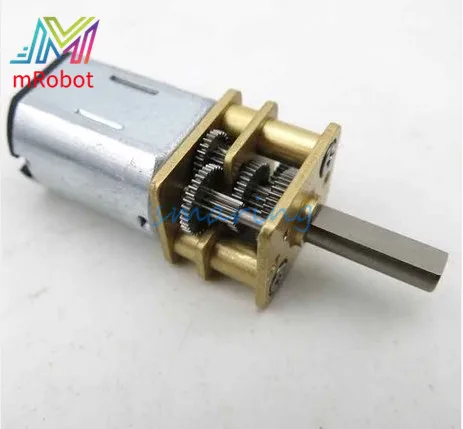 Новый N20 DC12V 100 об/мин мотор-редуктор с высоким крутящим моментом мини